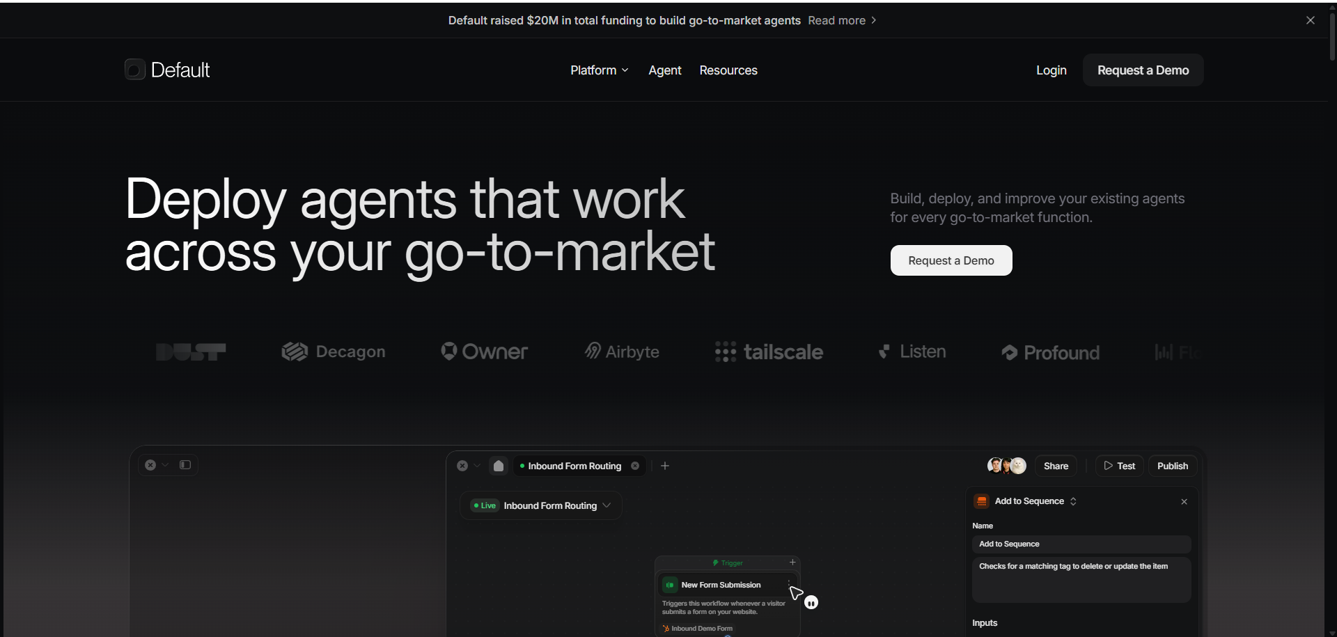 How Default Uses Messaging to Build Buyer Confidence